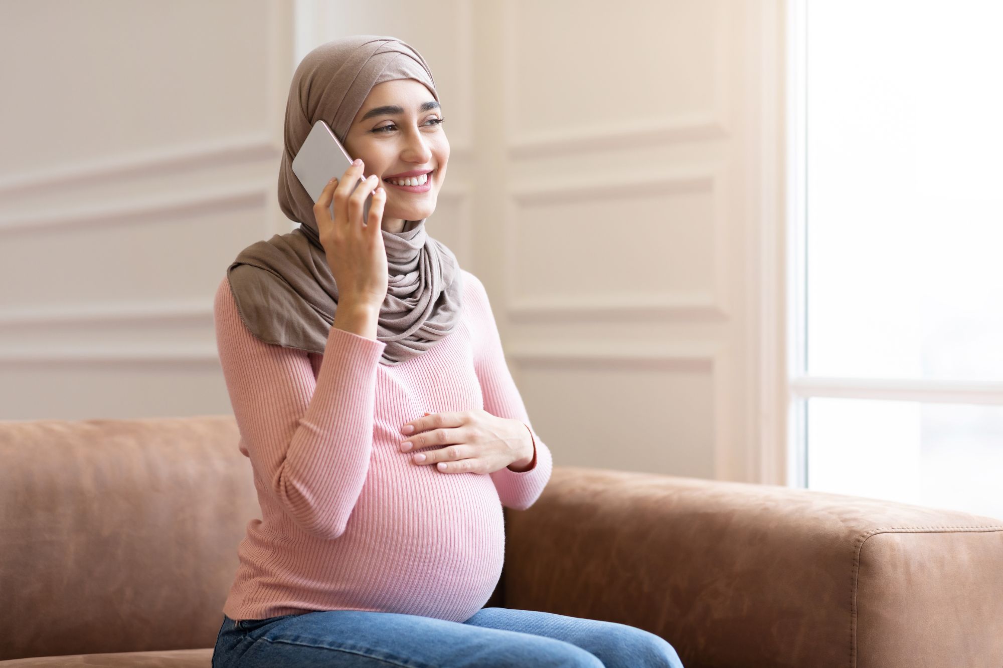 pregnant women hijab
